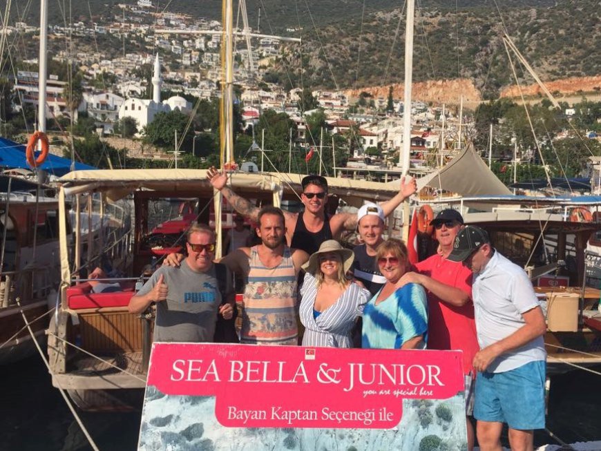 Make Kalkan Boat Trip more enjoyable with Sea Bella and Sea Bella Junior
